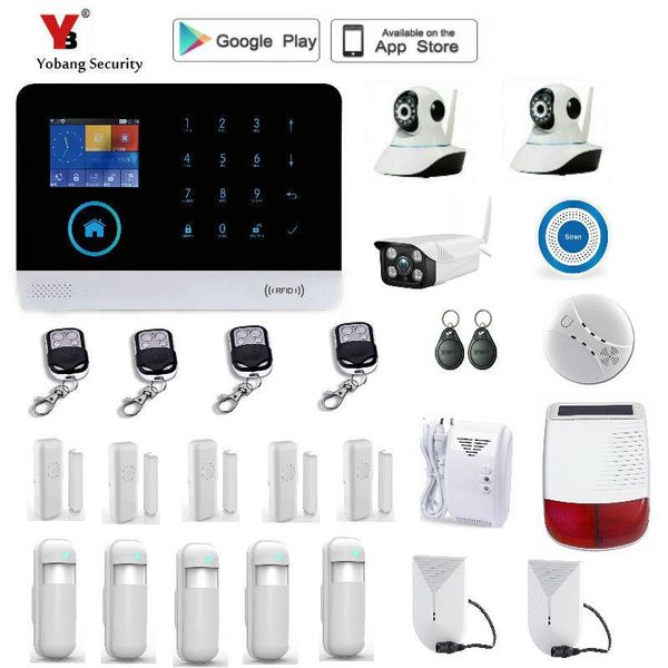 yobang security wireless wifi gsm alarm system tft display door sensor home systems siren kit
yobang security wireless wifi gsm alarm system tft display door sensor home systems siren kit