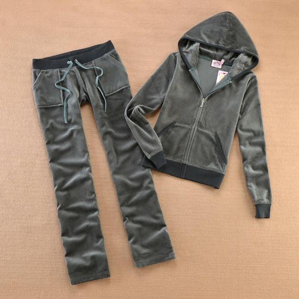 two piece dress velvet solid color tracksuit hoodie women's velour casual sports set spring autumn track suit hoodies + pants 2, White
two piece dress velvet solid color tracksuit hoodie women's velour casual sports set spring autumn track suit hoodies + pants 2, White