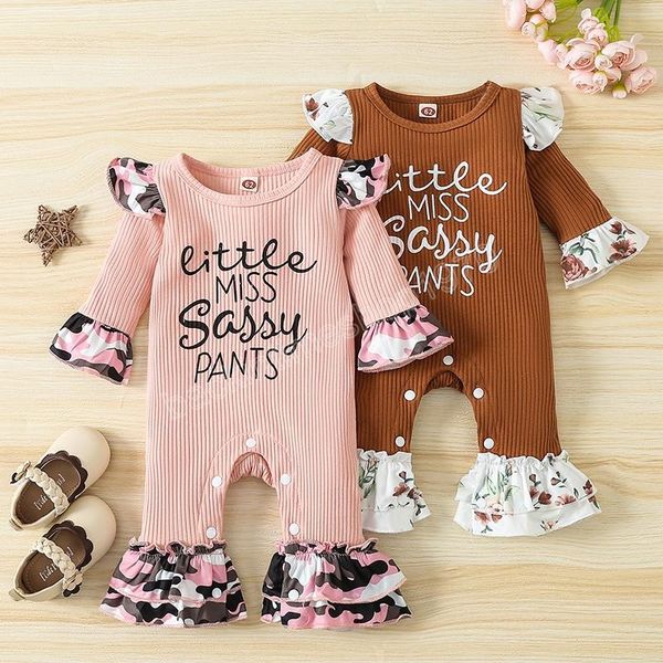 kids jumpsuits girls letter print flying sleeve rompers infant toddler floral camouflage jumpsuit spring autumn fashion boutique baby clothe, Blue
kids jumpsuits girls letter print flying sleeve rompers infant toddler floral camouflage jumpsuit spring autumn fashion boutique baby clothe, Blue