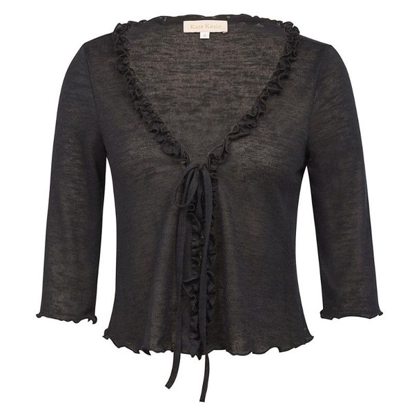 women's jackets 1*shrug knitting womens 3/4 sleeve ruffled knitwear polyester semi see-through, Black;brown
women's jackets 1*shrug knitting womens 3/4 sleeve ruffled knitwear polyester semi see-through, Black;brown