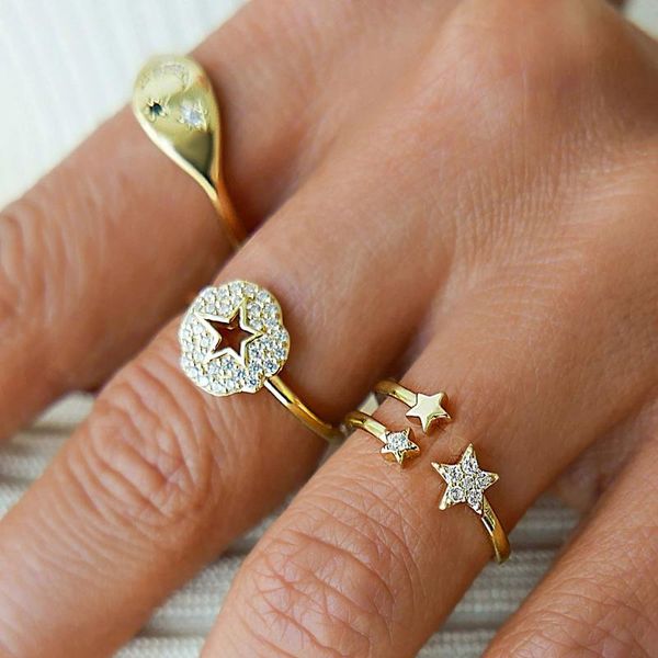 wedding rings luxury micro paved thin cubic zirconia cz open for women trendy double-layer star finger ring fashion jewelry 2021, Slivery;golden
wedding rings luxury micro paved thin cubic zirconia cz open for women trendy double-layer star finger ring fashion jewelry 2021, Slivery;golden