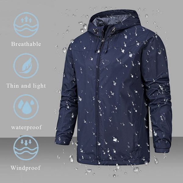 waterproof coat spring autumn outdoors hiking camping fishing jackets windbreaker sports hoodies jacket men 5xl 201226, Black;brown
waterproof coat spring autumn outdoors hiking camping fishing jackets windbreaker sports hoodies jacket men 5xl 201226, Black;brown