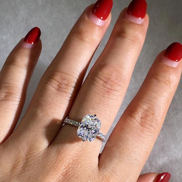 cluster rings mengyi fashion luxury women 925 silver wedding ring inlaid with sparkling white cubic zirconia courtship gift party jewelry, Golden;silver
cluster rings mengyi fashion luxury women 925 silver wedding ring inlaid with sparkling white cubic zirconia courtship gift party jewelry, Golden;silver