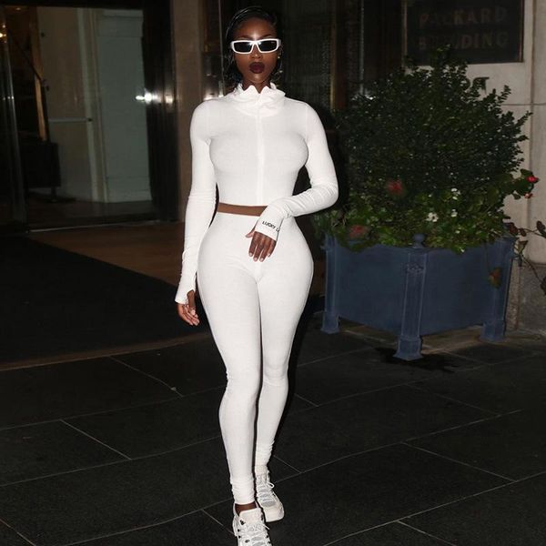 women's two piece pants 2021 autumn winter set long sleeve crop white and biker jogger ribber women black tracksuit
women's two piece pants 2021 autumn winter set long sleeve crop white and biker jogger ribber women black tracksuit