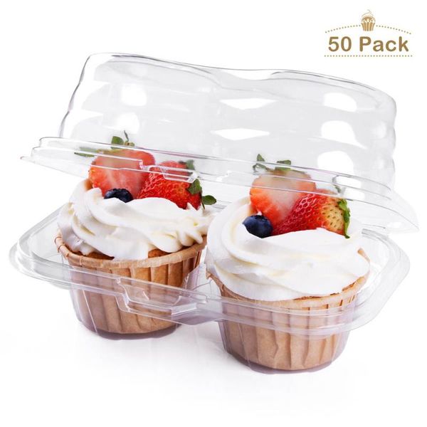 50pcs kitchen storage transparent paper cup cake box 2 cavity stackable small disposable packaging take out containers
50pcs kitchen storage transparent paper cup cake box 2 cavity stackable small disposable packaging take out containers