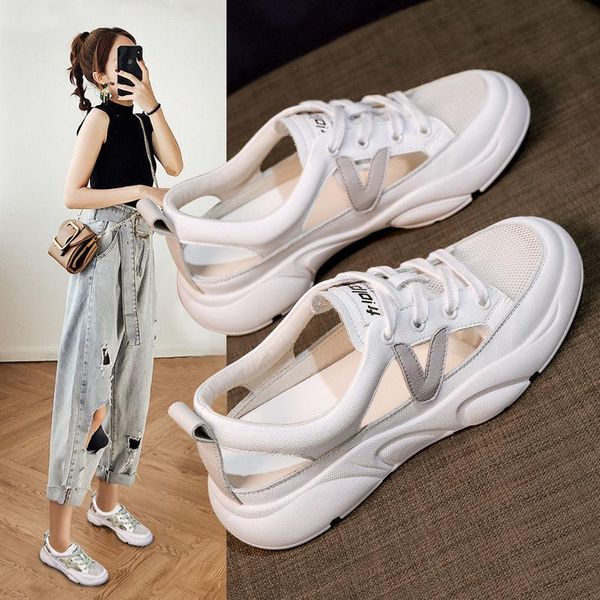 sandals 2021 summer white shoes women's all-match internet celebrity leisure pump sports flat tide, Black
sandals 2021 summer white shoes women's all-match internet celebrity leisure pump sports flat tide, Black