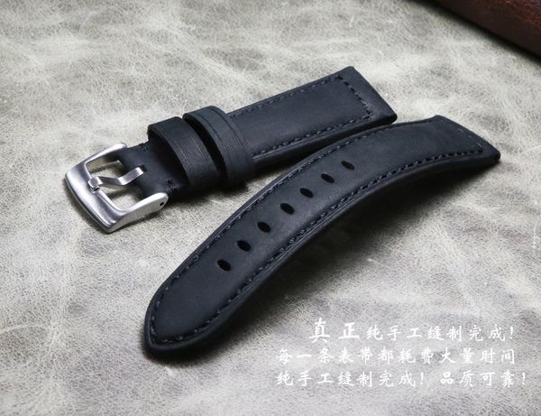 watch bands 22mm 24mm style men's high-end black thick cowhide band strap wristband universal accessories for pam big, Black;brown
watch bands 22mm 24mm style men's high-end black thick cowhide band strap wristband universal accessories for pam big, Black;brown