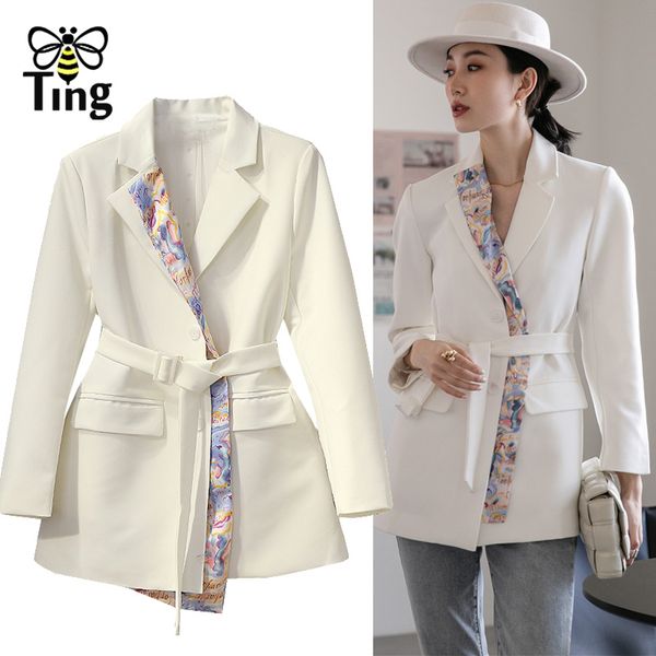 designer fashion floral print patchwork white blazers coat women street chic single breasted jacket vintage look 210513, White;black
designer fashion floral print patchwork white blazers coat women street chic single breasted jacket vintage look 210513, White;black