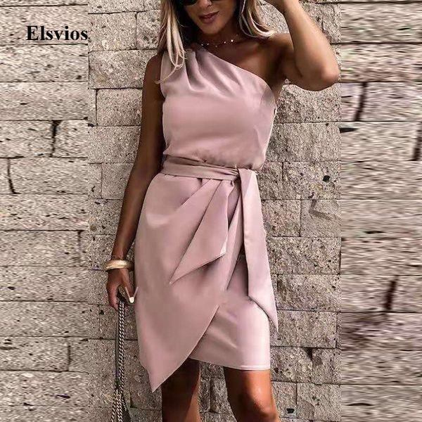 casual dresses summer one shoulder sleeveless party solid fashion lace-up office lady elegant women mini vestidos 42ys, Black;gray
casual dresses summer one shoulder sleeveless party solid fashion lace-up office lady elegant women mini vestidos 42ys, Black;gray