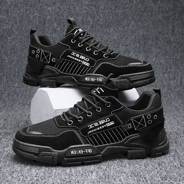 2021 autumn men's shoes summer high helper work clothes martin boots casual fashion, Black
2021 autumn men's shoes summer high helper work clothes martin boots casual fashion, Black