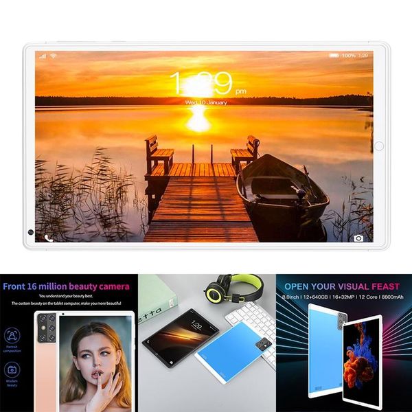 fans & coolings 8-inch tablet computer, android eight-core built-in smart gravity sensor learning student 1g+16gb
fans & coolings 8-inch tablet computer, android eight-core built-in smart gravity sensor learning student 1g+16gb