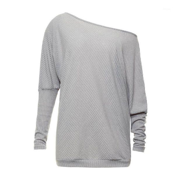 women's sweaters women sweater off shoulder solid white knitwear autumn winter 2021 gray black basic casual loose knitted jumpers f, White;black 
women's sweaters women sweater off shoulder solid white knitwear autumn winter 2021 gray black basic casual loose knitted jumpers f, White;black