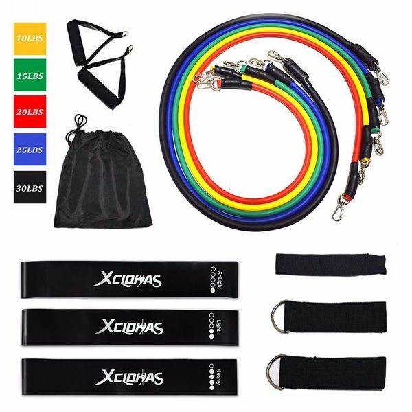 3/11/14pcs pull rope resistance bands sets tpe elastic expander body building stretch fitness exercise equipment for home gym
3/11/14pcs pull rope resistance bands sets tpe elastic expander body building stretch fitness exercise equipment for home gym