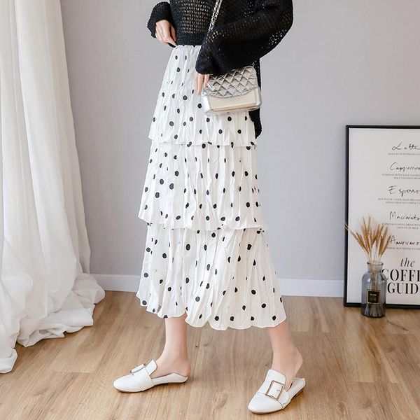 skirts bgteever elegant high waist polka dot women skirt layer fold ruffles female pleated streetwear bottoms 2021 spring summer, Black
skirts bgteever elegant high waist polka dot women skirt layer fold ruffles female pleated streetwear bottoms 2021 spring summer, Black