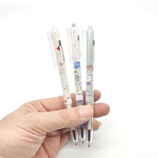 gel pens 3pcs/lot press type pen 0.5mm black ink good smooth for students writing kawaii school supplies stationery1
gel pens 3pcs/lot press type pen 0.5mm black ink good smooth for students writing kawaii school supplies stationery1