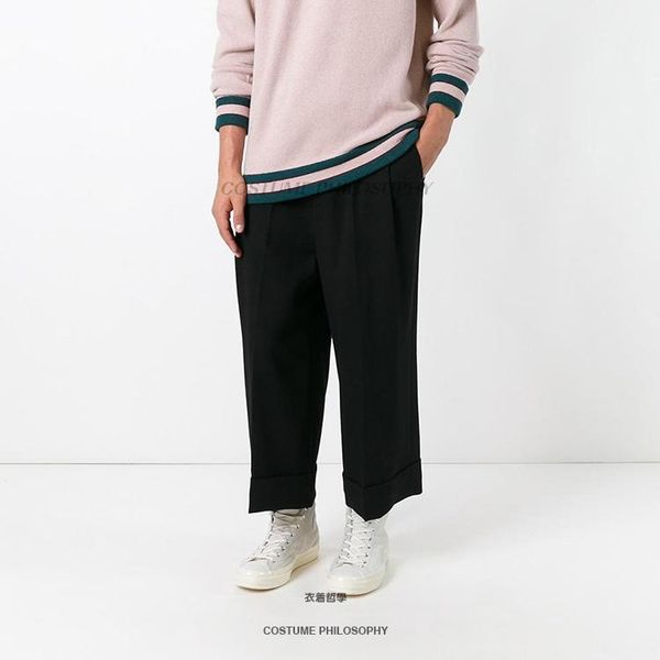 men's pants 27-44 2021 clothing gd hair stylist catwalk fashion street casual wide leg plus size singer costumes, Black
men's pants 27-44 2021 clothing gd hair stylist catwalk fashion street casual wide leg plus size singer costumes, Black