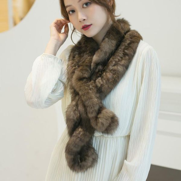 scarves real fur autumn and winter sable scarf martes zibellina mink hand knitted women's neck, Blue;gray
scarves real fur autumn and winter sable scarf martes zibellina mink hand knitted women's neck, Blue;gray