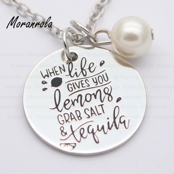 pendant necklaces arried "when life gives you lemons grab salt & tequila "copper necklace keychain,charm fun quirky inspirational, Silver
pendant necklaces arried "when life gives you lemons grab salt & tequila "copper necklace keychain,charm fun quirky inspirational, Silver