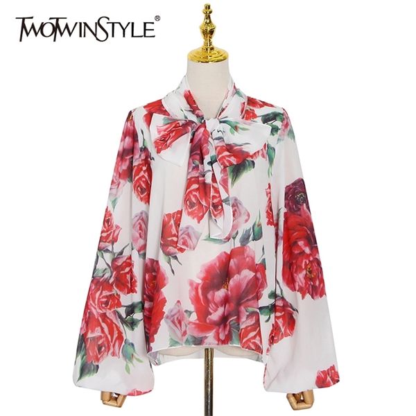 print floral hit color blouse for women stand collar long sleeve vintage chiffon shirt female fashion clothing 210524, White
print floral hit color blouse for women stand collar long sleeve vintage chiffon shirt female fashion clothing 210524, White