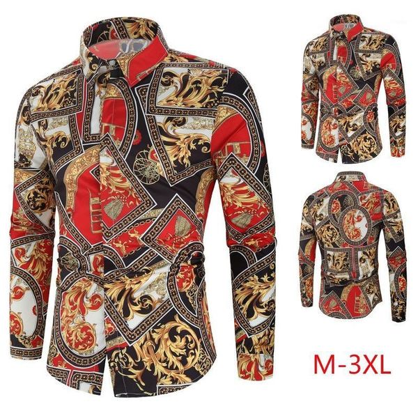 men's casual shirts hawaiian style long sleeve print vacation plus size turndown collar button loose shirt apparel comfort, White;black
men's casual shirts hawaiian style long sleeve print vacation plus size turndown collar button loose shirt apparel comfort, White;black