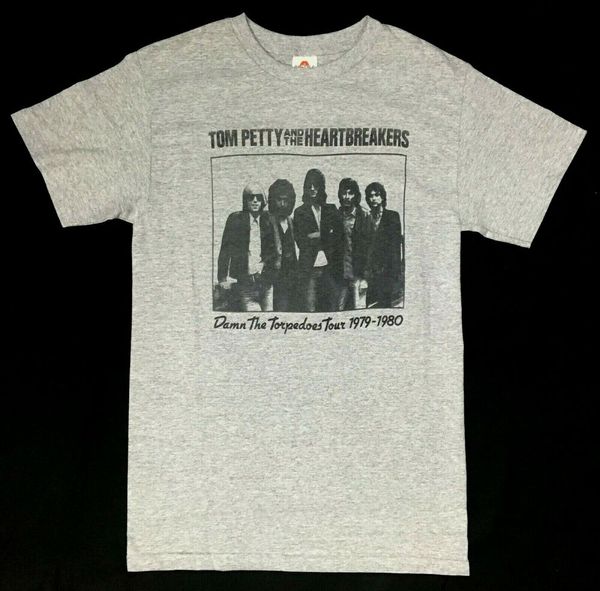 tom petty and the heartbreakers damn the torpedoes tour t-shirt nwt licensed, White;black
tom petty and the heartbreakers damn the torpedoes tour t-shirt nwt licensed, White;black