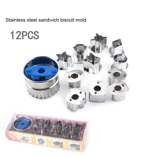 baking moulds 12pcs/set cookie cutting tool kitchen gadgets stainless steel biscuit cutters eco-friendly cake cutter mold
baking moulds 12pcs/set cookie cutting tool kitchen gadgets stainless steel biscuit cutters eco-friendly cake cutter mold