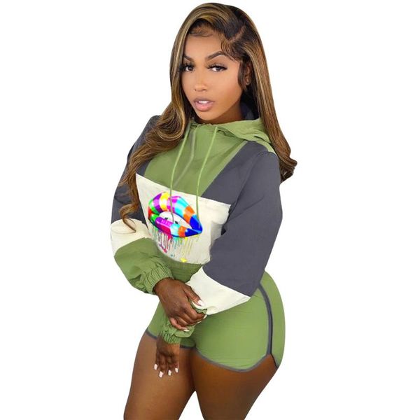 women's tracksuits clothes for women hooded sweater printing stitching zipper waist striped two-piece sports long-sleeved casual suit, Gray
women's tracksuits clothes for women hooded sweater printing stitching zipper waist striped two-piece sports long-sleeved casual suit, Gray