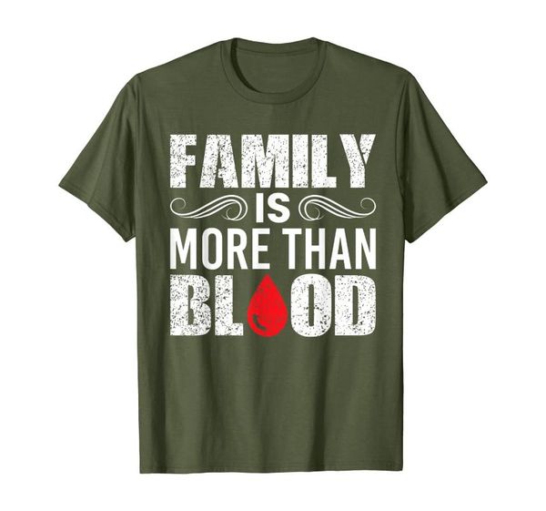 men's t-shirts family is more than blood adoption love t shirt design, White;black
men's t-shirts family is more than blood adoption love t shirt design, White;black