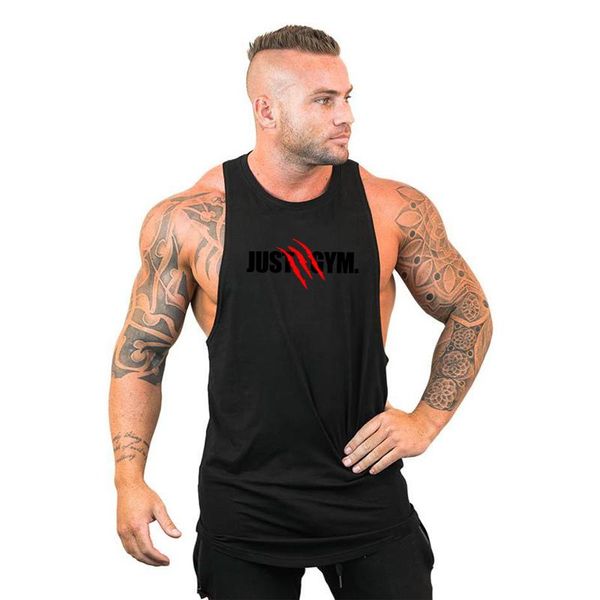 men' tank summer brand clothing cotton sleeveless shirts bodybuilding stringer men fitness mens singlet workout gym vest tanktop, White;black
men' tank summer brand clothing cotton sleeveless shirts bodybuilding stringer men fitness mens singlet workout gym vest tanktop, White;black
