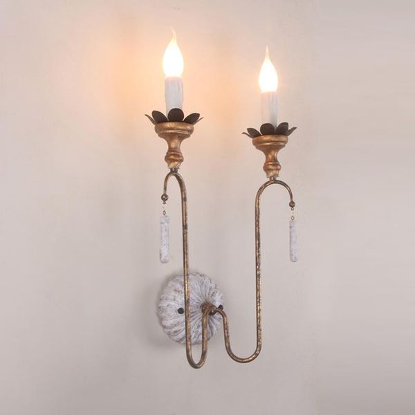 wall lamp american retro old wrought iron bedroom bedside background living room corridor aisle staircase mirror front
wall lamp american retro old wrought iron bedroom bedside background living room corridor aisle staircase mirror front