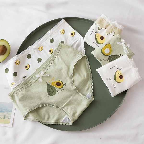women's panties avocado printed underwear lady green briefs female cotton lingerie ladies cartoon girls panty, Black;pink
women's panties avocado printed underwear lady green briefs female cotton lingerie ladies cartoon girls panty, Black;pink
