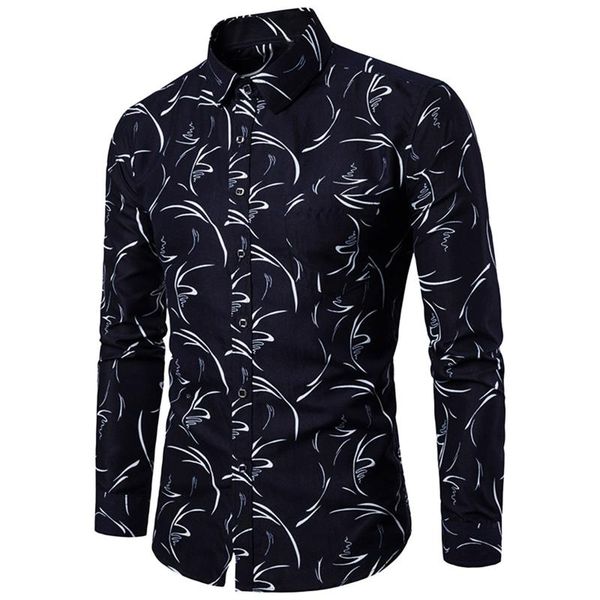 men's casual shirts vintage fashion button down slim long sleeve business office shirt loose streetwear camisas de hombre, White;black
men's casual shirts vintage fashion button down slim long sleeve business office shirt loose streetwear camisas de hombre, White;black