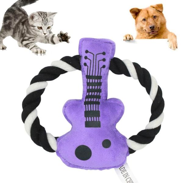 cat toys 1pc pet dog cats puppy squeaking sound toy cotton rope guitar shape plush doll squeaky interactiv molar throwing bite
cat toys 1pc pet dog cats puppy squeaking sound toy cotton rope guitar shape plush doll squeaky interactiv molar throwing bite