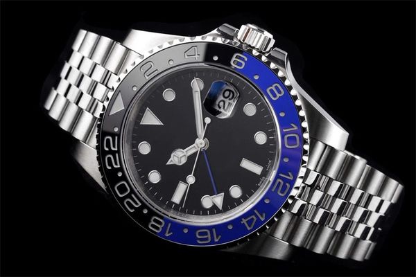 men's 4-pin red and blue cola ceramic ring watch, 316 static steel shell, black dial, automatic mechanical movement, sapphire mirror, Slivery;brown 
men's 4-pin red and blue cola ceramic ring watch, 316 static steel shell, black dial, automatic mechanical movement, sapphire mirror, Slivery;brown