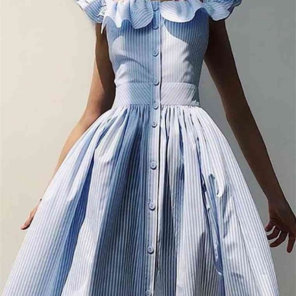 striped square neck flutter sleeve sweet women ruffles maxi dress, Black;gray
striped square neck flutter sleeve sweet women ruffles maxi dress, Black;gray