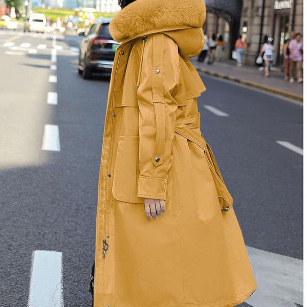 winter 2021 female fur coat maxi long windbreaker jacket women parka ukraine harajuku basic jackets outerwear snow wear hood women's do, Black
winter 2021 female fur coat maxi long windbreaker jacket women parka ukraine harajuku basic jackets outerwear snow wear hood women's do, Black