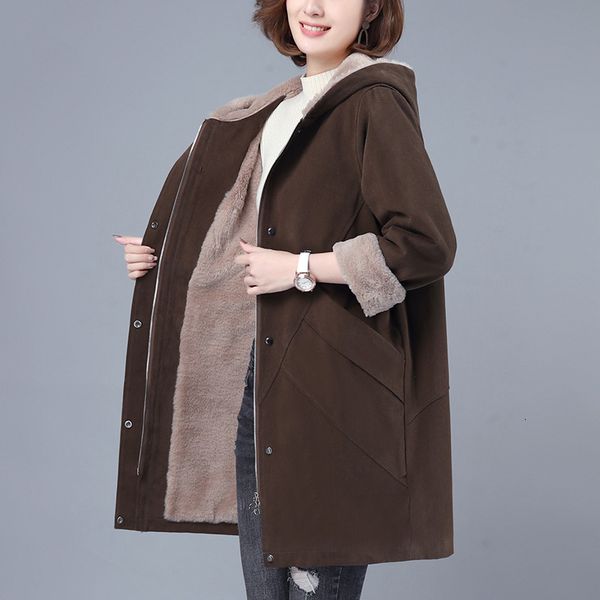 women's trench coats long coat with veet trench, cold and windproof jacket, casual windbreaker, autumn winter jacket, Tan;black
women's trench coats long coat with veet trench, cold and windproof jacket, casual windbreaker, autumn winter jacket, Tan;black