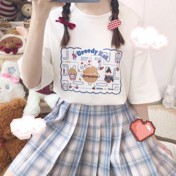 women's t-shirt y2k women t-shirts clothes 2021 summer gothic print t shirt harajuku tees womens loose letter breathable oversize kawa, White
women's t-shirt y2k women t-shirts clothes 2021 summer gothic print t shirt harajuku tees womens loose letter breathable oversize kawa, White
