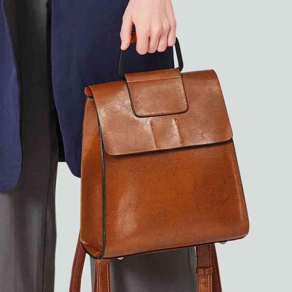 backpack 100% genuine layer cowhide school bag leather women daypack fashion rucksack goo8
backpack 100% genuine layer cowhide school bag leather women daypack fashion rucksack goo8