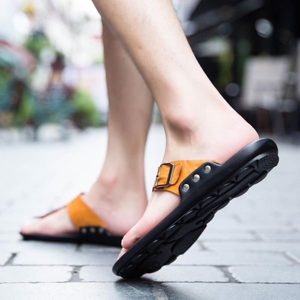 slippers sandali uomo sandalet erkek sandalias transpirables summer sandals men sandalle homme beach sandale cuir v ritable, Black 
slippers sandali uomo sandalet erkek sandalias transpirables summer sandals men sandalle homme beach sandale cuir v ritable, Black