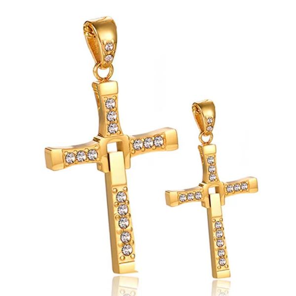 pendant necklaces trendy jesus cross necklace fast furious zircon crucifix men vintage rhinestone christian jewelry, Silver
pendant necklaces trendy jesus cross necklace fast furious zircon crucifix men vintage rhinestone christian jewelry, Silver