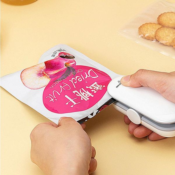 bag clips portable mini sealing machine kitchen storage and organization household food clip heat for convenience
bag clips portable mini sealing machine kitchen storage and organization household food clip heat for convenience