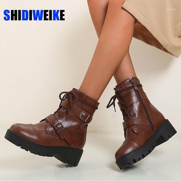 boots brand 2021 fashion double buckle square heels ankle customized shoes women motorcycles ac1511, Black
boots brand 2021 fashion double buckle square heels ankle customized shoes women motorcycles ac1511, Black