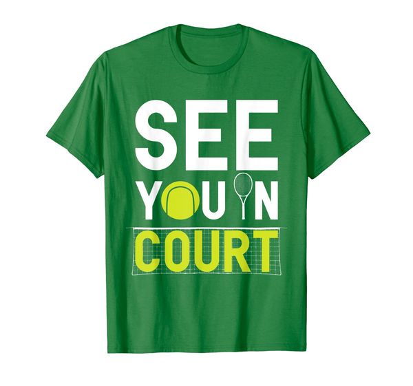 See You in Court Funny Tennis Player Gift T-Shirt, Mainly pictures
See You in Court Funny Tennis Player Gift T-Shirt, Mainly pictures