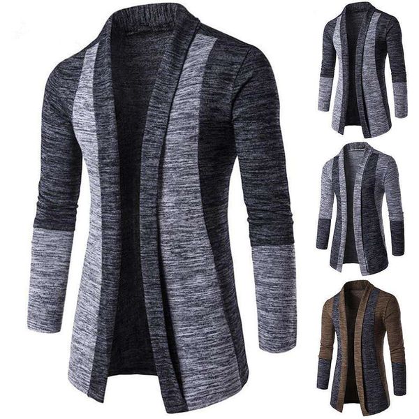 men's sweaters retro men patchwork long mouwen slim-fit built trui vest uitloper losse casual jas windjack ukk0, White;black
men's sweaters retro men patchwork long mouwen slim-fit built trui vest uitloper losse casual jas windjack ukk0, White;black