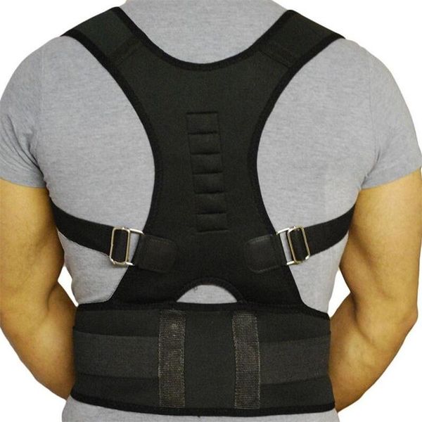 shoulder back belt spine support for men women magnetic posture corrector neoprene corset brace straightener, Black;blue
shoulder back belt spine support for men women magnetic posture corrector neoprene corset brace straightener, Black;blue