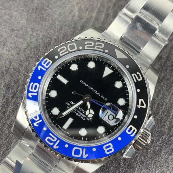 wristwatches watch gmt series blue dial 40mm sapphire glass automatic mechanical jubilee sports, Slivery;brown
wristwatches watch gmt series blue dial 40mm sapphire glass automatic mechanical jubilee sports, Slivery;brown