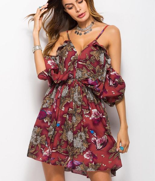 womens boho off the shoulder dress summer beach sundress cold flowy short casual loose women's swimwear, White;black
womens boho off the shoulder dress summer beach sundress cold flowy short casual loose women's swimwear, White;black