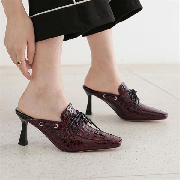 slippers pxelena plus size 34-43 women slides strange high heels lace up party date daily lady mules pu leather 2021 summer, Black
slippers pxelena plus size 34-43 women slides strange high heels lace up party date daily lady mules pu leather 2021 summer, Black