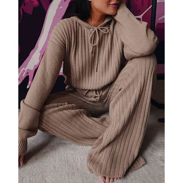 leggings women 2021 fashion knitted suits casual o-neck solid long sleeve stretch sweaters pullovers and drawstring pants 2 piece, Black
leggings women 2021 fashion knitted suits casual o-neck solid long sleeve stretch sweaters pullovers and drawstring pants 2 piece, Black
